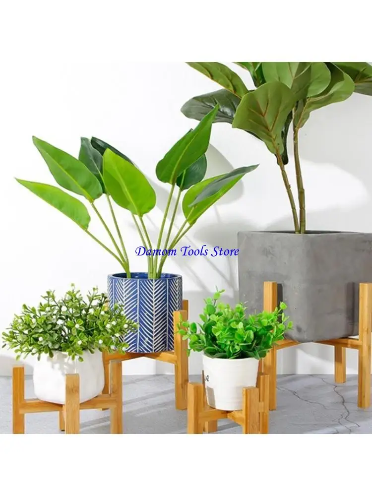 57BE Century Plant Stand-Solid Modern Outdoor Indoor Plant Holder-Planter