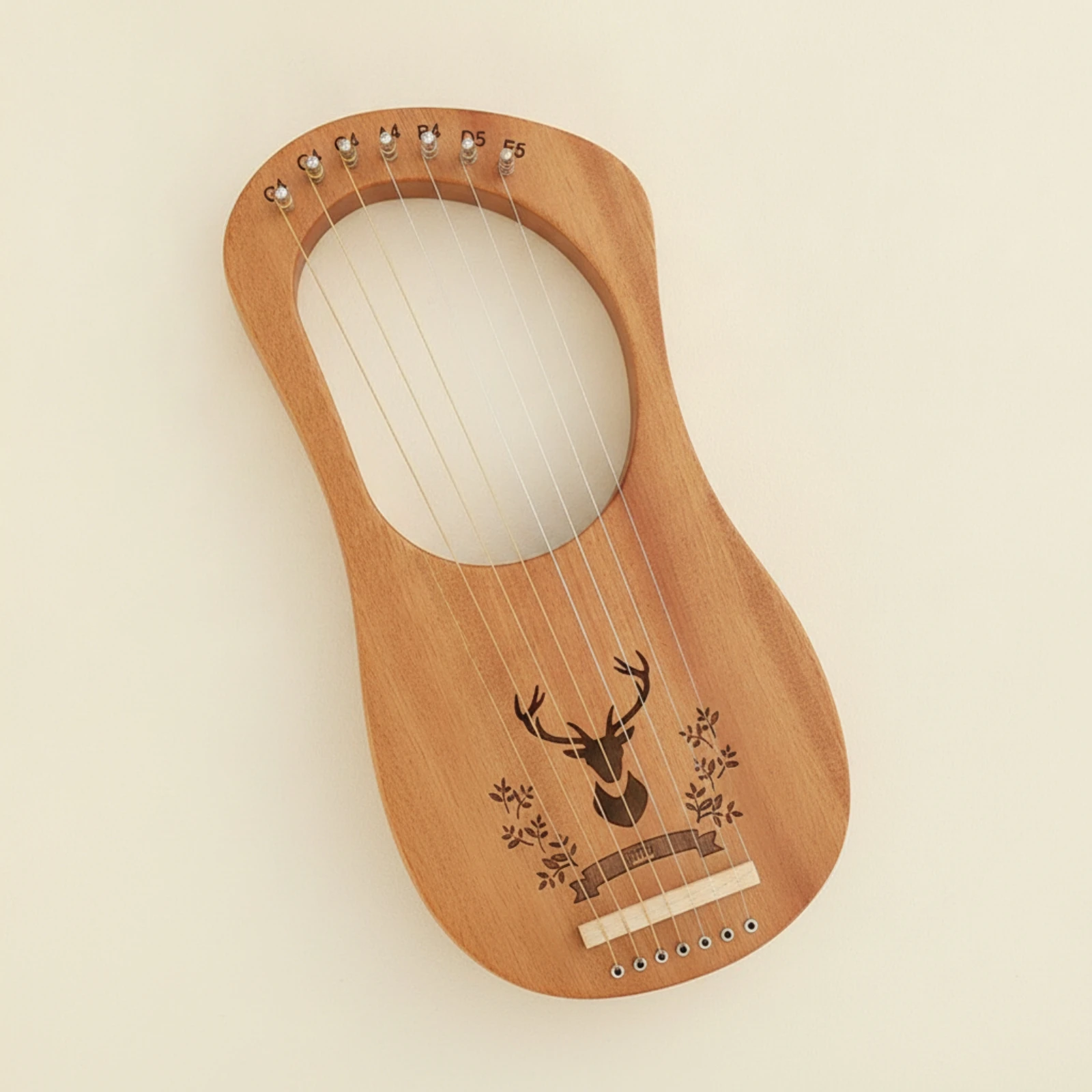 7-Saitige Lyre Holzlyre 7-Sait – Musical Instrument Lyre Bewertung und Preis