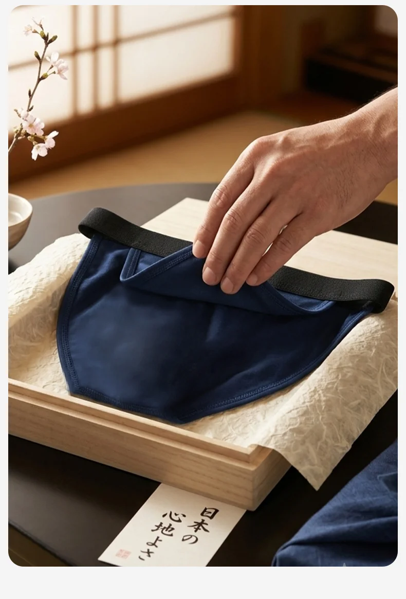 3 unidades de ropa interior de algodón estilo japonés para hombre, calzoncillos deportivos transpirables y cómodos, sin bolsa, tanga sexy para hombre, prenda íntima.
