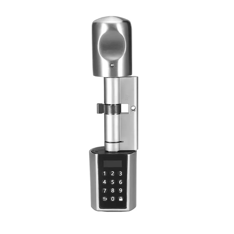 Smart Living Standard Stainless Steel Home Security Digital Cylinder Smart Door Lock