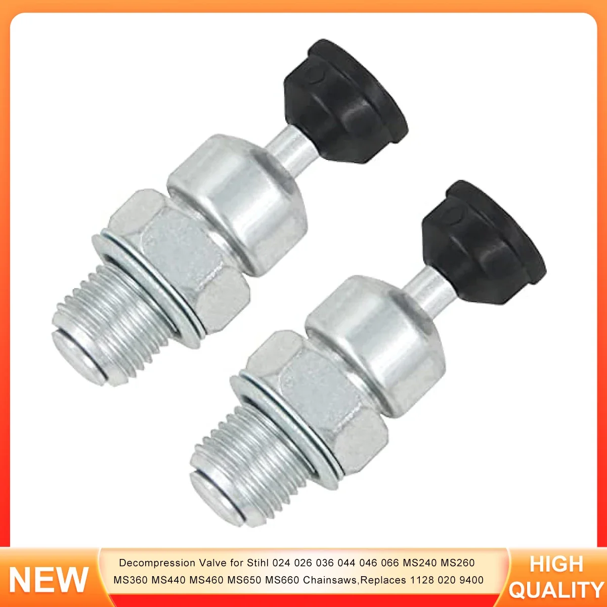 

Декомпрессионный клапан для бензопил Stihl 024 026 036 044 046 066 MS240 MS260 MS360 MS440 MS460 MS650 MS660, заменяет 1128 020 9400