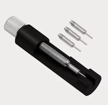 1 قطعة مزيل حزام الساعة قابل للتعديل ، اعتراض وإزالة حزام الصلب ، أداة تركيب الحزام والإصلاح ، استبدال م