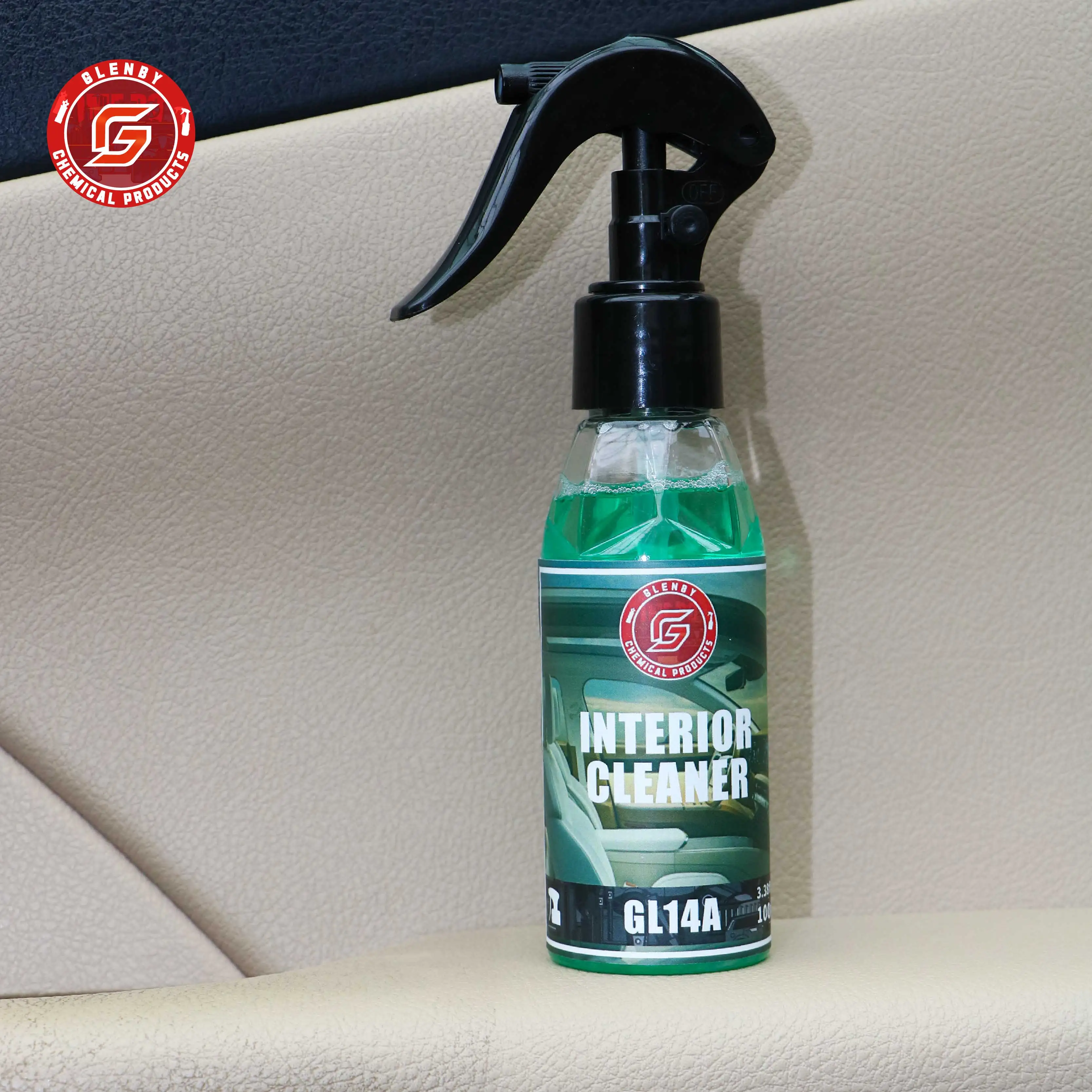 GLenby professional interior cleaner car detailing cleaning foam for car seat car polish wax image 2