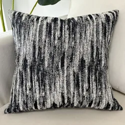 Jacquard Marble Square Cushion Cover Decorative Pillowcase