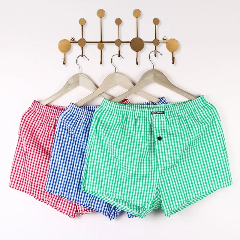 

Men's underwear loose cotton boxers Arrow pants comfortable breathable thin cotton pajama shorts short boxer shorts