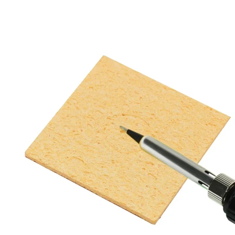 10Pcs High Temperature Resistant Sponge Cleaning Cotton for Soldering Iron Head Cleaning of Electric SolderingIron Welding Table