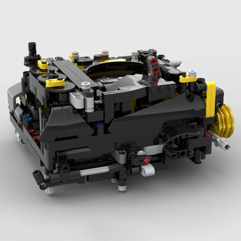 677 stücke MOC Puzzle Box Technische Modell Bausteine Spielzeug DIY Kreative Bau Idee Ziegel Weihnachten Geschenke Bildung Kinder