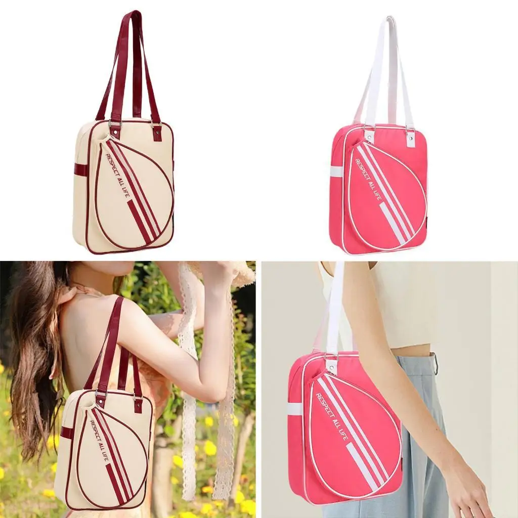 

Badminton Racket Bag for Tennis Racket, Badminton Racquet Large Capacity Multipurpose Pickleball Racket Bag Pickleball Bag Tote