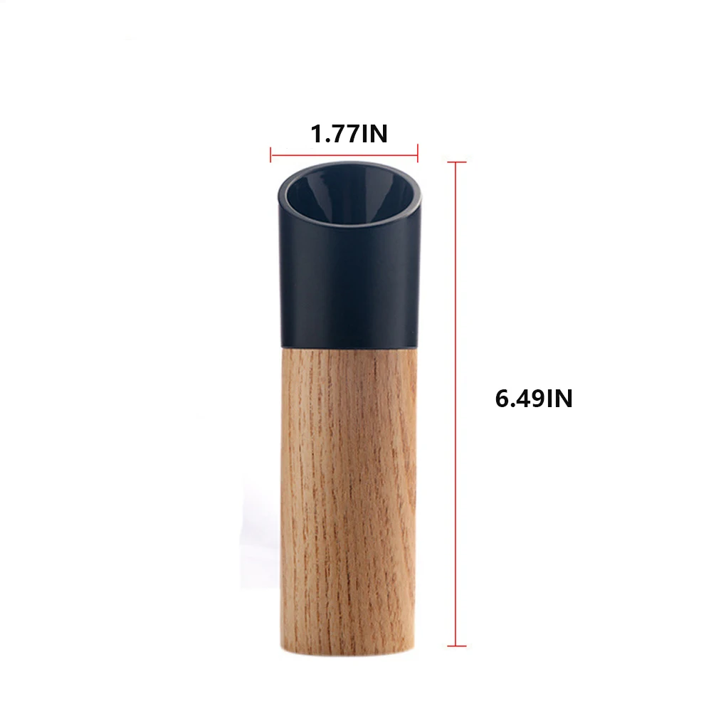 Pepper Grinder Grinding Tool Kitchen Gadget Wood No Burrs Home Supplies 6