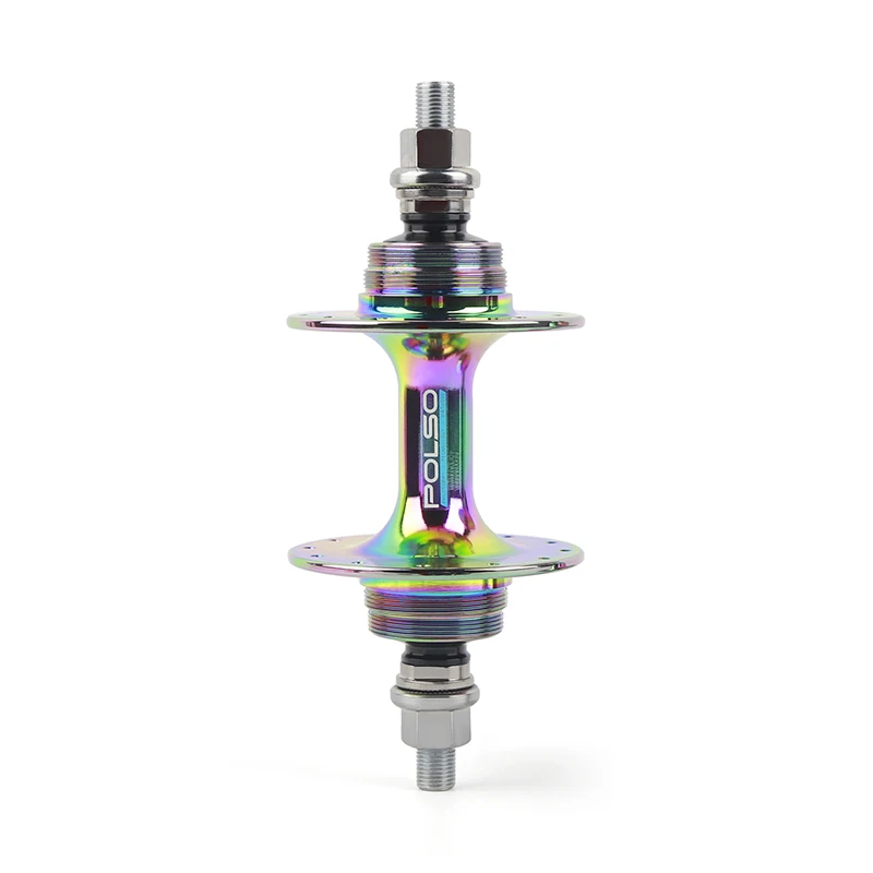 POLSO リヤ用LHDハブ シングルスピード POLSO FH001 固定ギアバイクリアハブシングルスピード 20H 24H 28H 32H