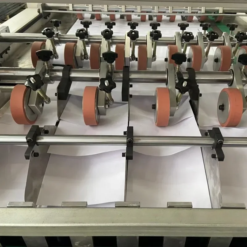 Automatic Computer Control Roll Paper To Sheet A4 Paper Production Line Cutting Machine with Slitting Function Die Cut Machine