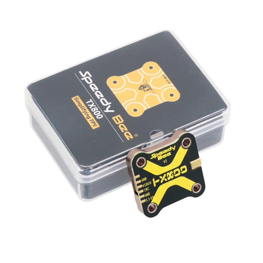 SpeedyBee TX800 VTX 5.8G 48CH Long Range Transmitter with SMA/MMCX-Straight/MMCX-90 Antenna For FPV Racing Drone
