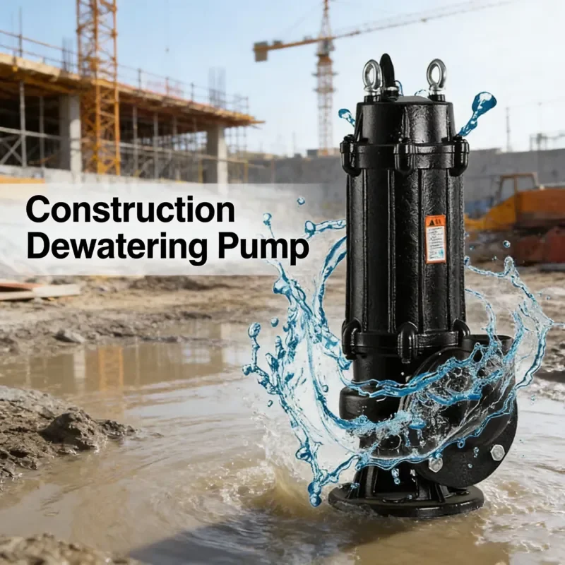 High Flow Submersible Water Pump Energy Saving for Domestic Sewage and Urban Drainage Use