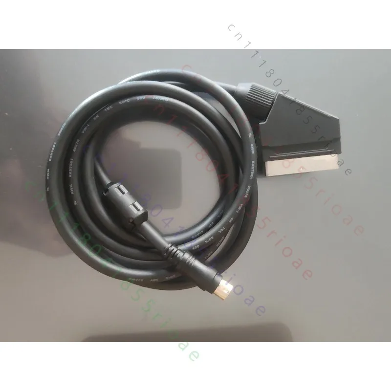 For Sega MD2 Mega Drive 2 Euro PAL SCART Cable Dedicated RGBS Audio Video Lead For Retro PAL CRT TV