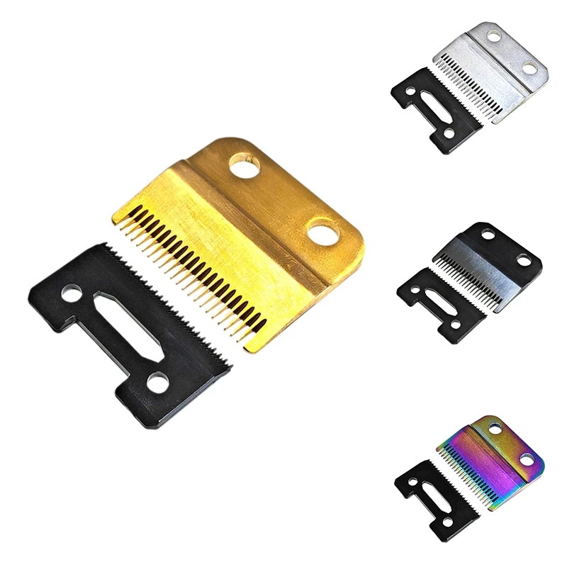 Cuchillas de cortapelos ajustables profesionales para Wahl 8148 8504, cuchilla de piezas de cortadora de pelo ajustable de 2 agujeros de precisión