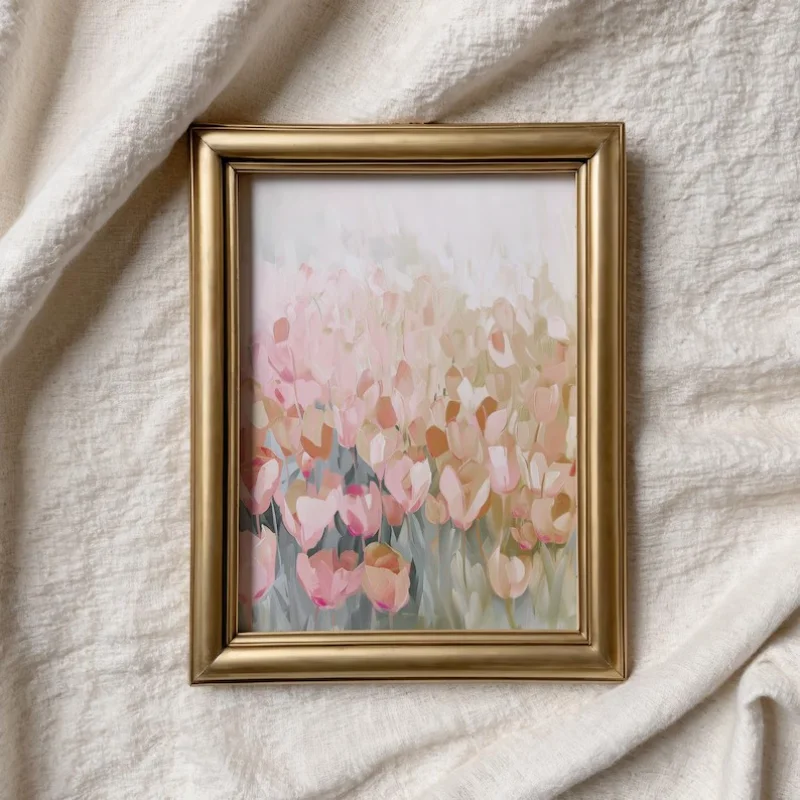 خمر Coquette الوردي فراشة القوس الأبيض سوان زهرة Feild المشارك حائط لوح رسم الفن صور ديكور المنزل فتاة الحضانة #5