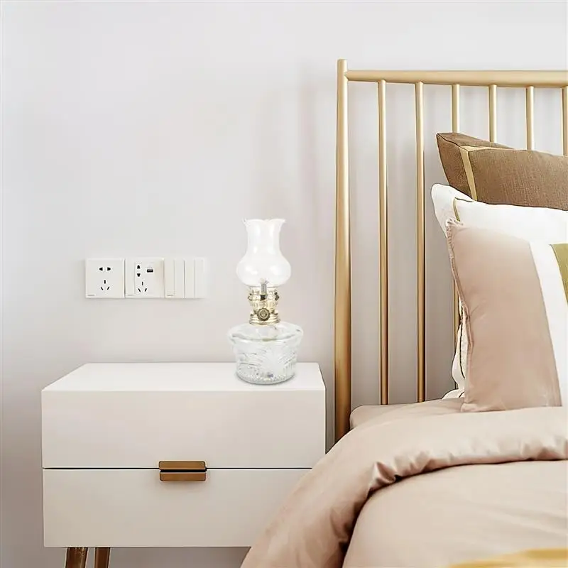 

28 hole kerosene lamp glass lamp shade Oil Lamp Glass Lamp Shade Clear Kerosene Lamp Chimney Kerosene Lamp Cover