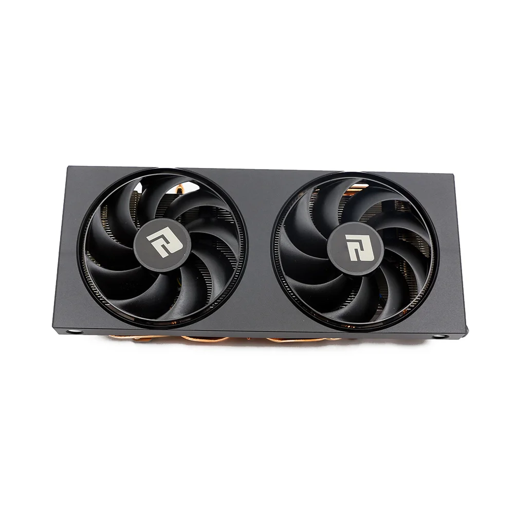 Imagem -02 - Original Dissipador de Calor Gpu para Powercolor Amd Radeon rx 6750 Dissipador de Vídeo xt Fighter oc Rx6750