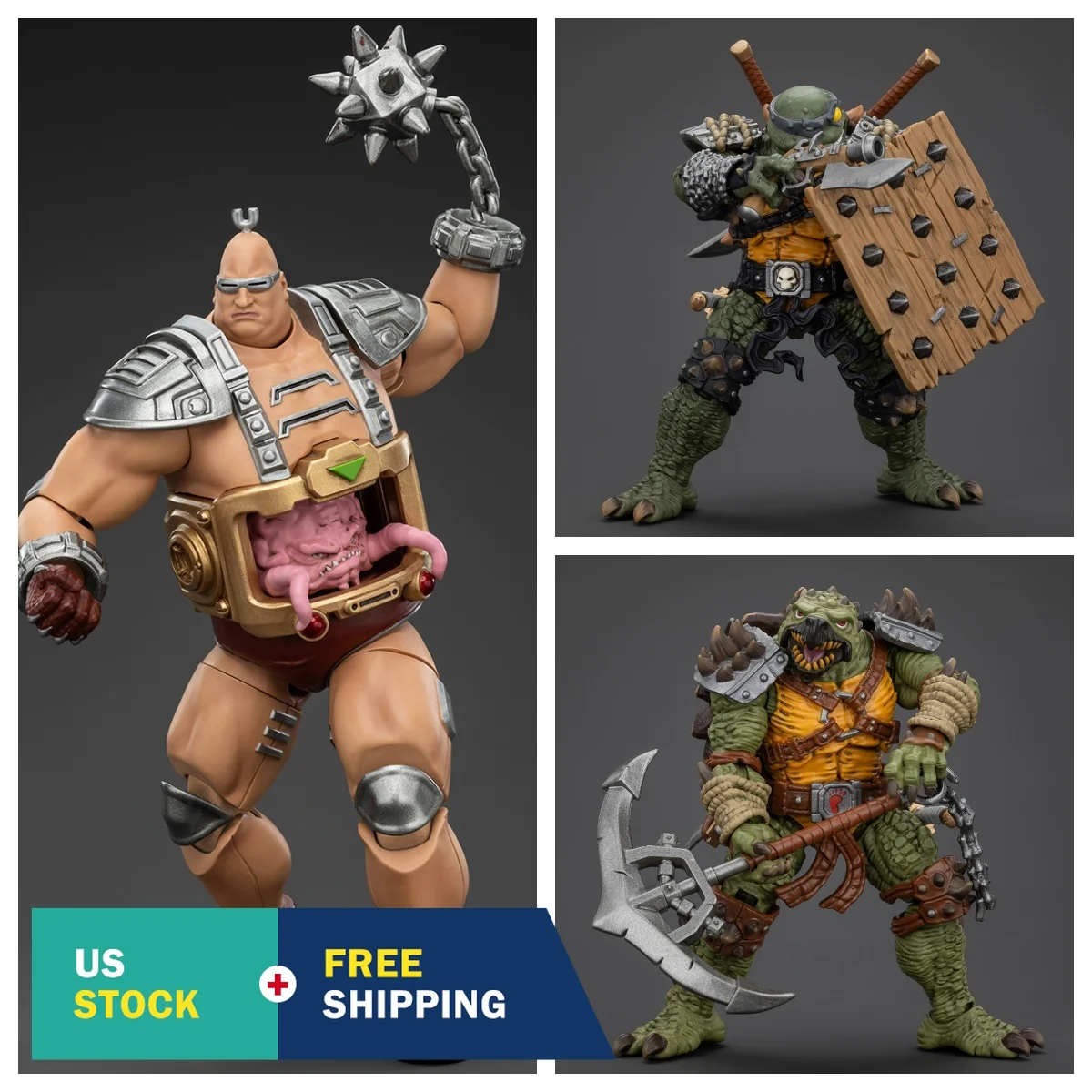 

Фигурки HiPlay JOYTOY TMNT Krang Slash Tokka JT00881 1/18 JT01000 JT01017