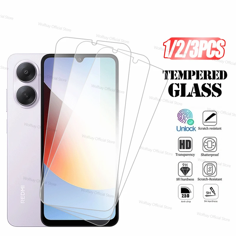 

1/2/3PCS Tempered Glass For Xiaomi Redmi A7 Screen Protector Xiaomi Redmi A7 Full Glue Anti-Scratch Protective Glass Redmi A7