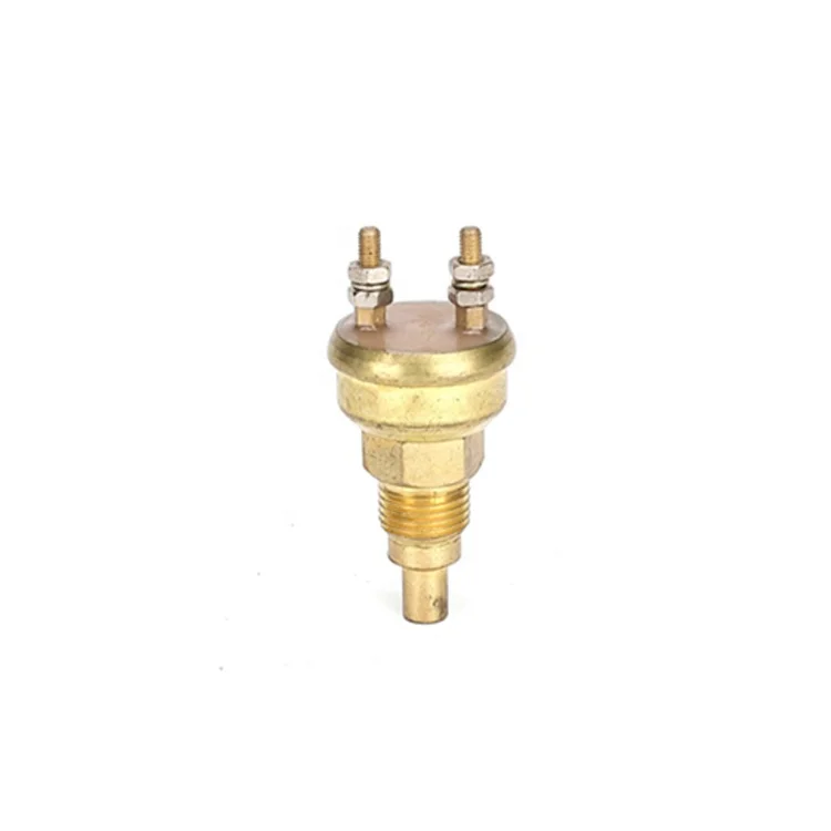 Gupbes ME049265 Engine Water Temperature Sensor Water Temperature Sensor 2 Pins Alarm Detection For Kobelco / Kato Excavator