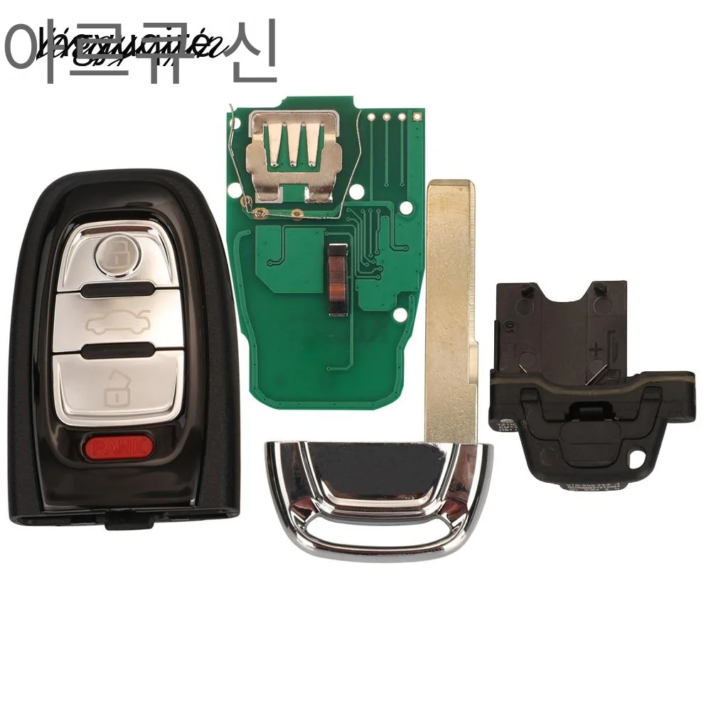 jingyuqin Smart Remote Key Semi Keyless 3/4BTN 315MHz/433MHZ/868MHZ 8T0 959 754C for For Audi Q5 A4L A5 A6 A7 A8 RS4 RS5 S4 S5