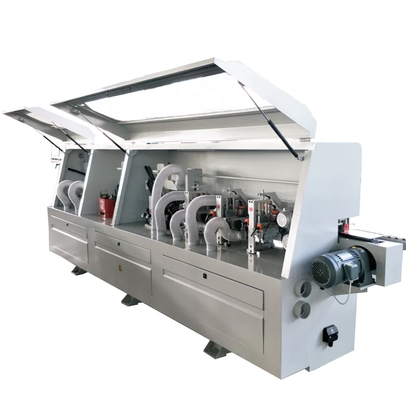 Best Selling Full Automatic PVC MDF Wood Working Edge Banding Machine Pre-Milling for Furniture with Core Motor Component