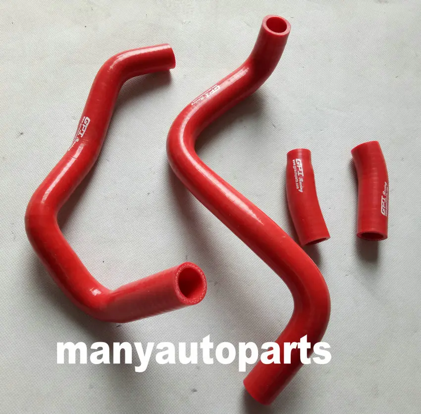 For Yamaha TZR250 TRZ 250 V-Twin 3XV 1991-1994 1992 1993 Silicone Radiator Hose BLACK