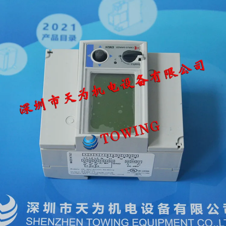 

Original And Genuine Swiss CARLO GAVAZZI Multi-function Instrument EM24-DIN.AV5.3.L.IS. X