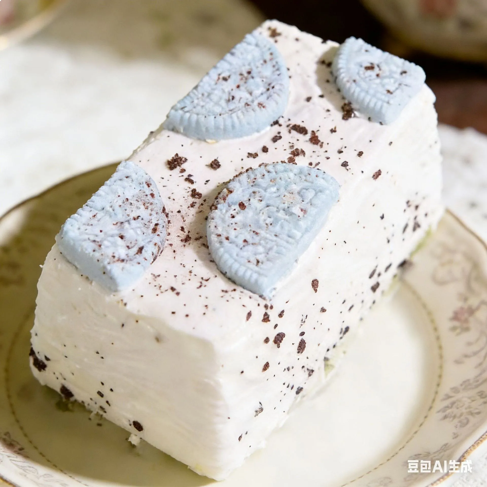 Juguete de Gel de Sílice de Grado Alimenticio, Tipo Oreo, de Forma Larga, de Ascenso Lento, con Crema