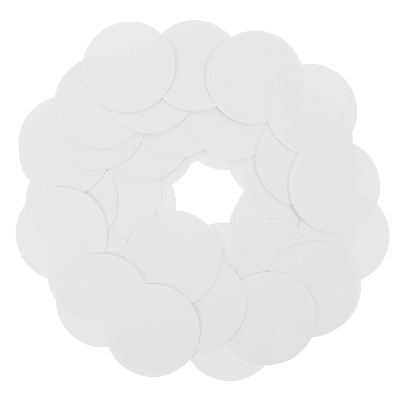 Diy Round Badge Paper Graffiti Blank Sheets For Crafts Marker Watercolor Pens Multi-Use Handmade Accessory