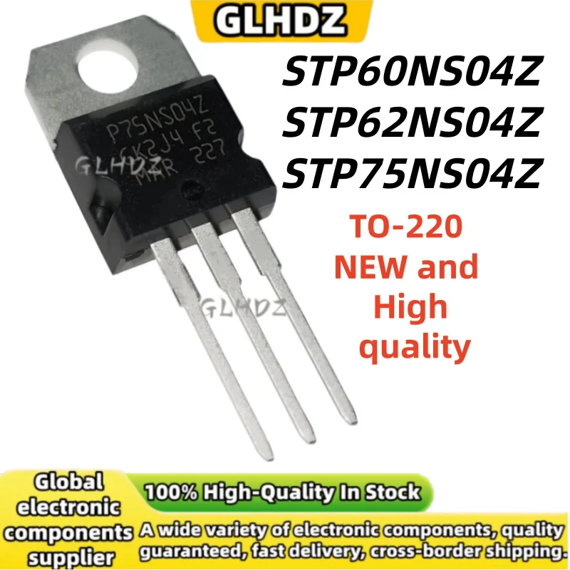 10-30UNIDS STP60NS04Z STP62NS04Z STP75NS04Z Field-effect transistor TO-220 in stock