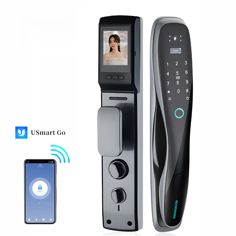 Goking Cerradura Inteligente Con Wifi House Door Lock Digital Electric Smart Lock China Manufacturer OEM Smart Unlock Wood Door