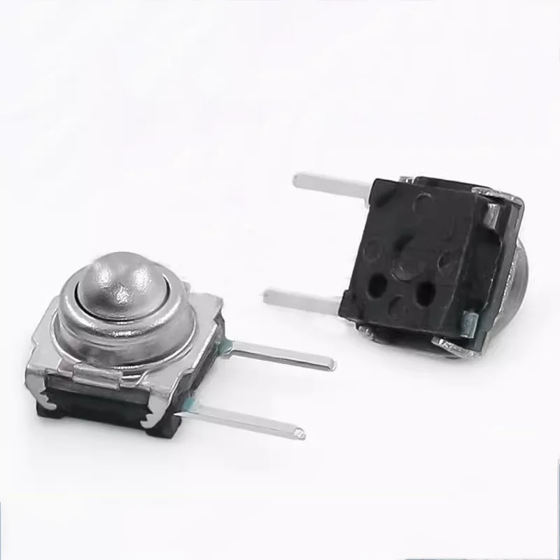 TS-F006 Metal steel ball ball reset side insert tap key button switch 7.5*7.5 side pin ball