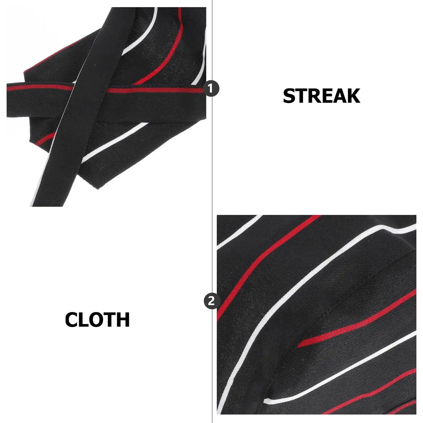 2 szt. Czapki kucharskie w stylu pirackim, regulowane czapki do gotowania, czapki typu skull cap do cateringu, czapki robocze dla mężczyzn i kobiet