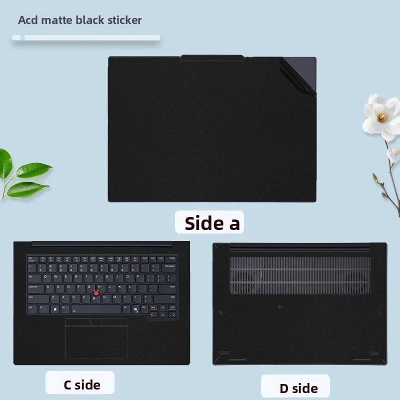 For 14inch Lenovo ThinkPad X1 2-in-1 Gen 10/9/8 Laptop computer skin protective film Easy-cut computer stickers