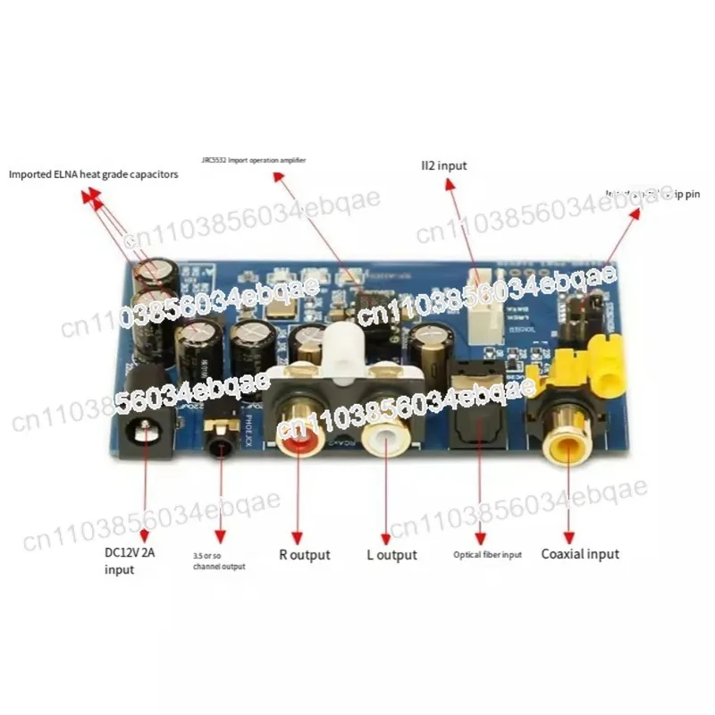 For ES9039Q2M Dac D…