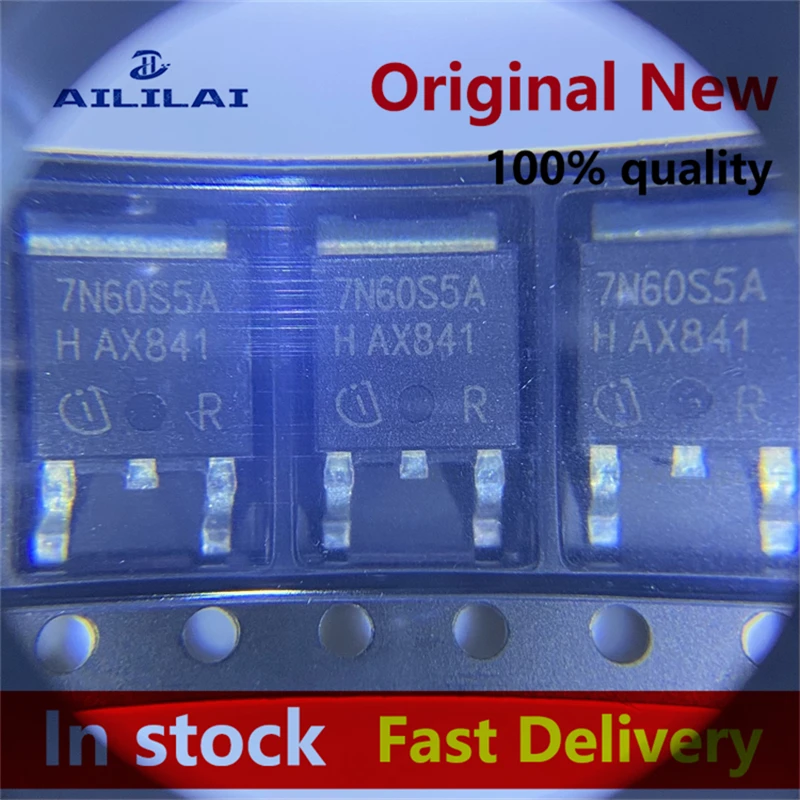 5pcs/lot New original 7N60S5A SPD07N60S5 TO 252 600V 7.3A MOSFET