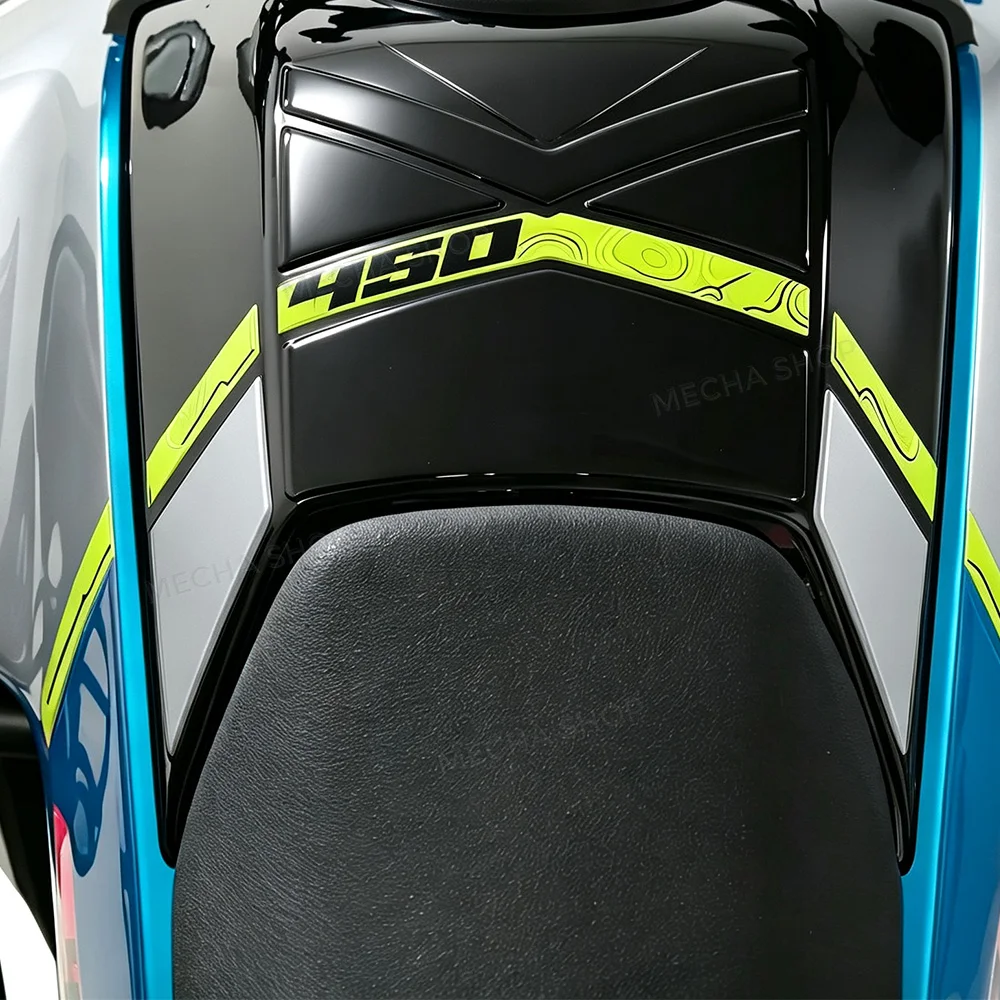 Motorcycle Accessories 3D Resin Sticker Protection Kit For CFMOTO 450MT 2024 2025 2026