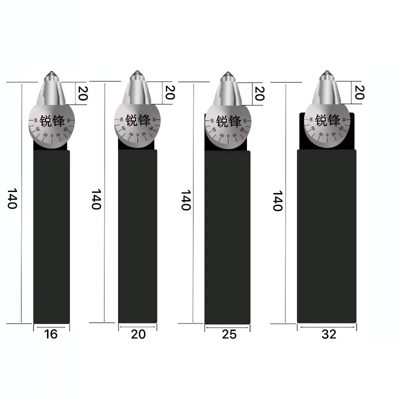 R0.5/1.0/1.5/2.0/3.0 Diamond Burnish Tools Mirror Surface Burnish Lathe Rolling Cutter Steering Lever Knife