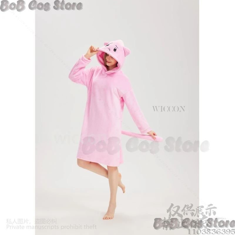 

Ame KAngel Cosplay NEEDY GIRL OVERDOSE Kawaii Cute Flannel Night Dress Cat Y2K Pink Girls Cos Winter Hoodies Sweatshirt Blanket