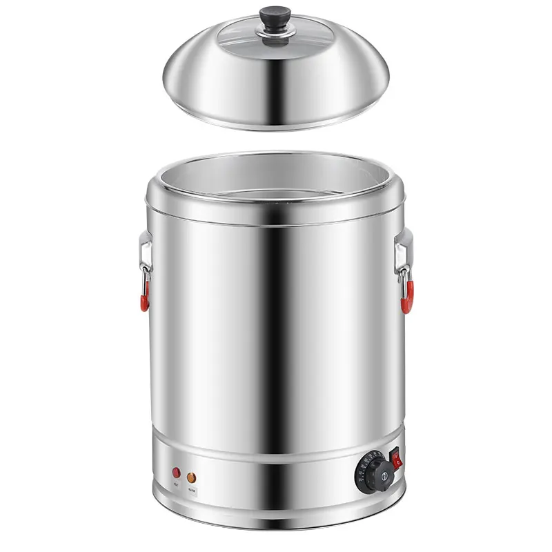 Restaurant Corn Bread Large 48.9 Liter Stainless Steel Layer Food Electric Steamer Pot for Sale Kitchen Room Hotel Cooking