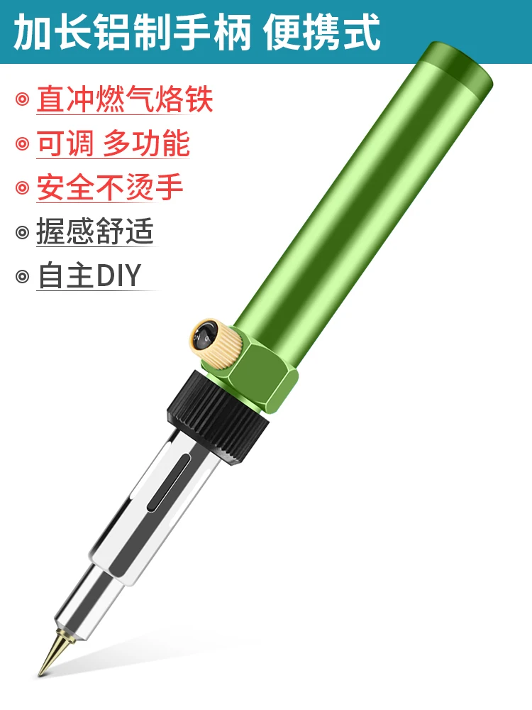 Large Capacity Gas Soldering Iron Kit Portable Gas Welding Professional Gas Soldering Iron Tool for Electrician Car Computer Wir