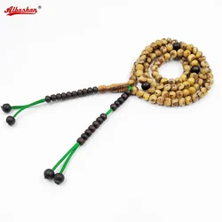 Tasbih Natural jujube tree 100 beads muslim prayer beads turkish Misbaha bracelet arabic fashion accessories on hand