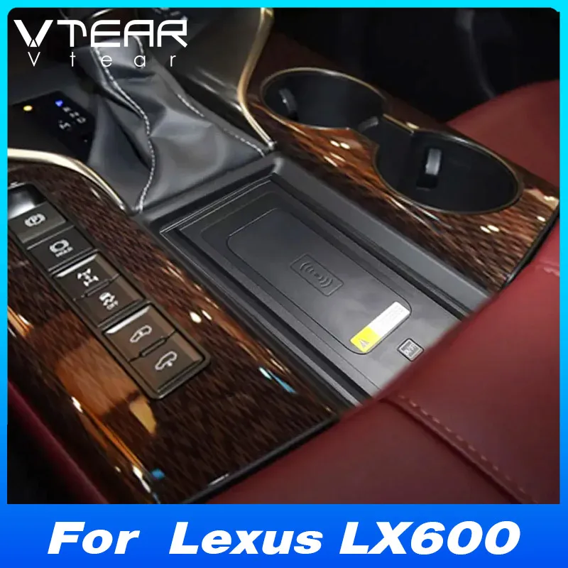 

For Lexus LX600 (2022-2024) Wireless Car Charger - Fast Charging Mobile Phone Panel Adapter | Car Modification Accessory