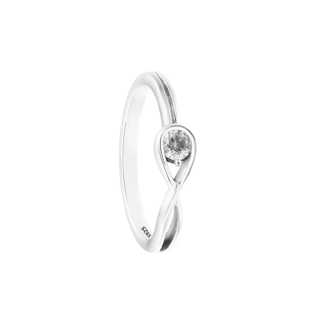 

Infinite Lab-grown Ring Engagement Crystals Fashion New In 925 Sterling Silver Rings Man Ring Hoops Women Jewelry Sets