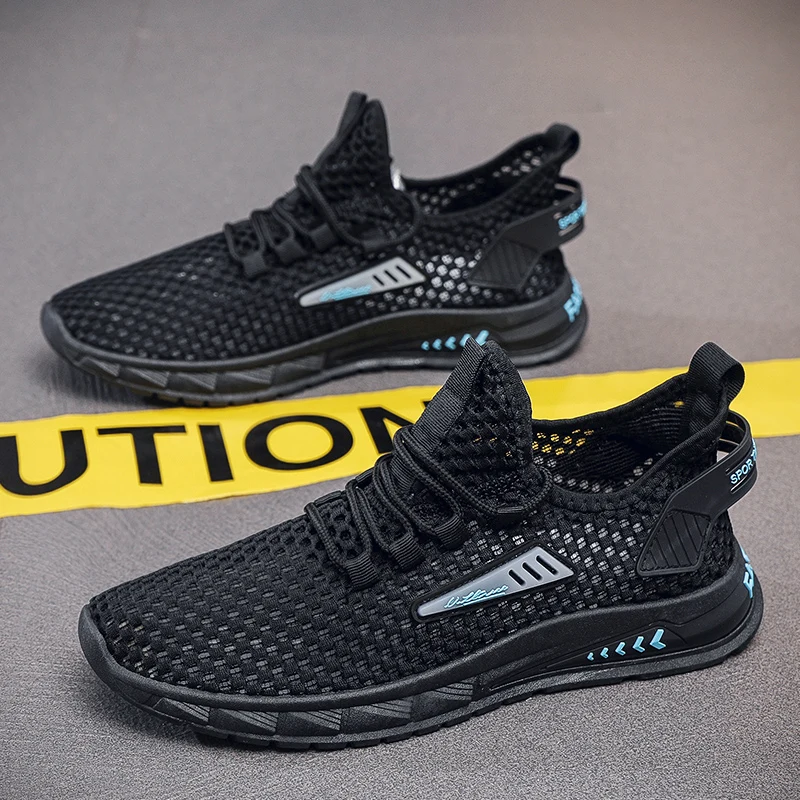 HKAZ-S New Men's Shoes Sports Leisure Big Mesh Breathable Comfortable Fashion Outdoor Four Seasons Trends  Sales