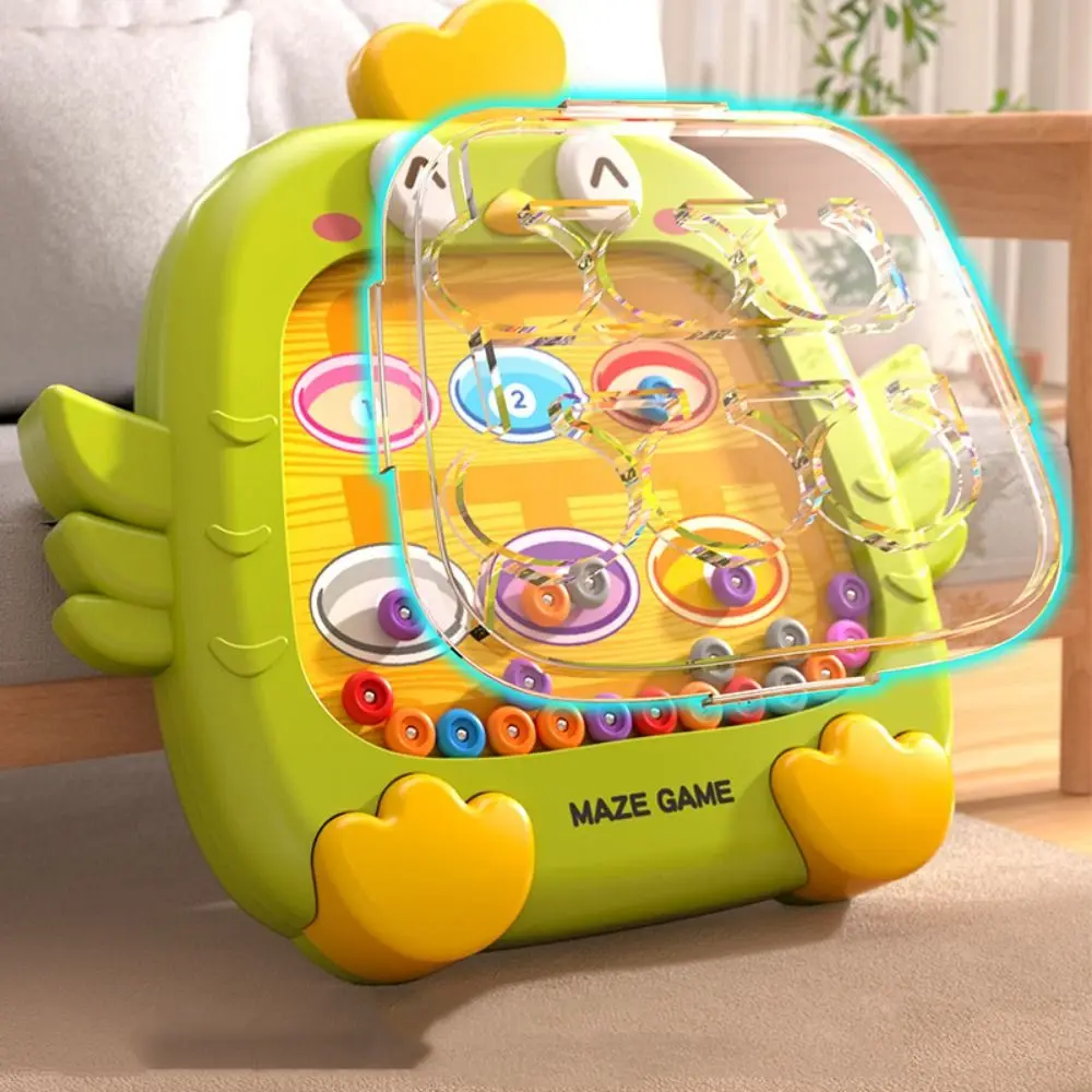 Prancheta labirinto desafio jogo magnético colorido criança concentração treinamento brinquedos montessori educacional