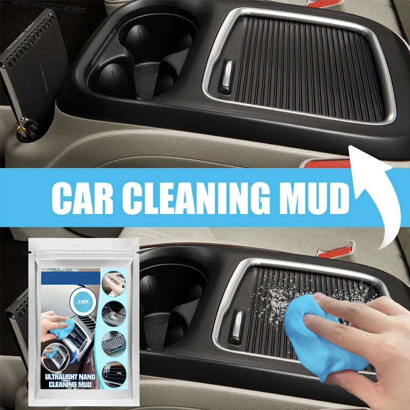 Car Cleaning Gel Super Dust Cleaner Magic Air Vent Interior Detail Removal Cleaning Mud Computer Keyboard Auto Dirt Cleaner