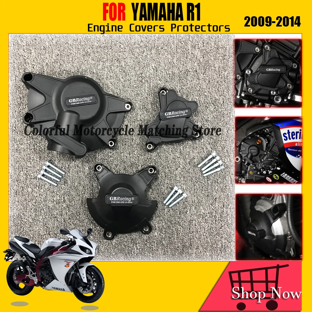 

Защитная крышка двигателя для YAMAHA YZF R1 2009 2010 2011 2012 2013 2014